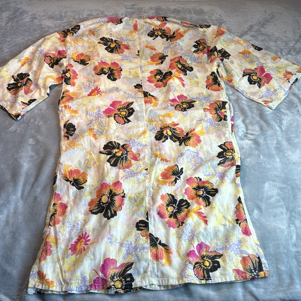 NWOT Free People Jorja Duster Kimono Size Medium - Picture 10 of 16